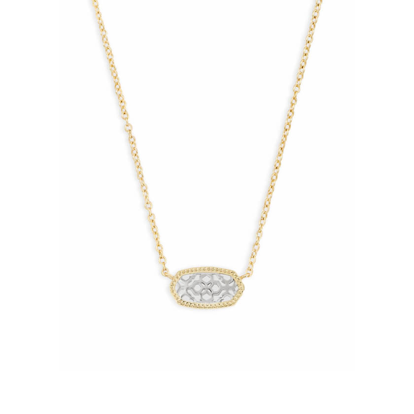 Elisa 14K Gold Plated Pendant Necklace