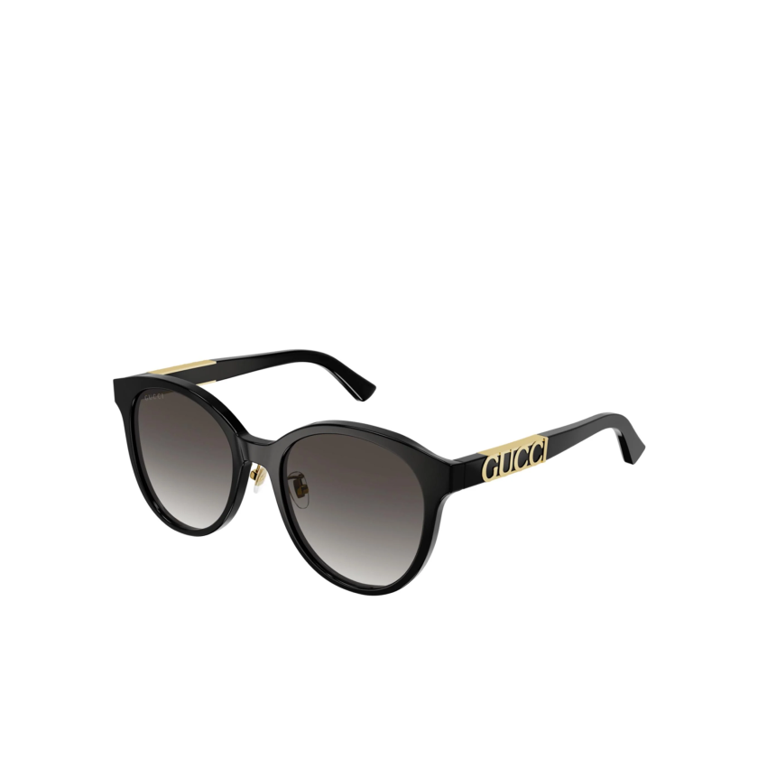 Gucci Women's GG1191SK Black Round Sunglasses