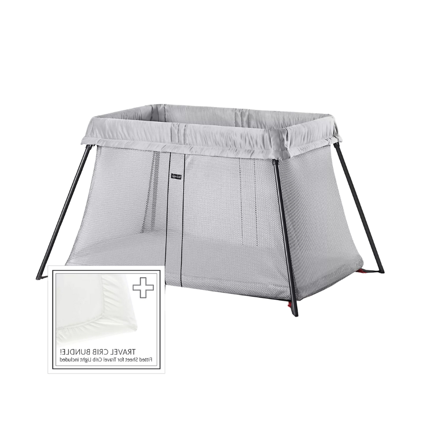 Baby Björn Travel Crib Light Playard Silver