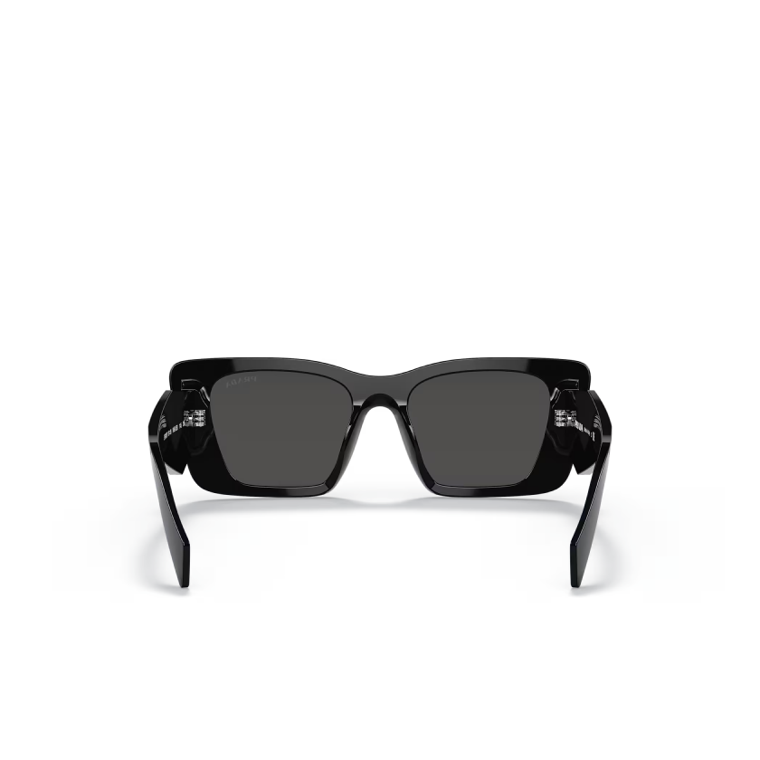 Prada Butterfly Symbole Sunglasses PR 08YS Black/Dark Grey