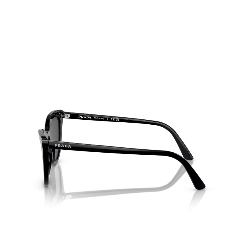 Prada Cat Eye Sunglasses PR 01VS Black/Grey